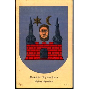 Danske Byvaabner - Nyborg Byvaaben - Fritz Benzen 38 - Ubrugt