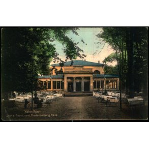 Kbenhavn - Jostys Restaurant i Frederiksberg Have - N.N. 87 - Brugt