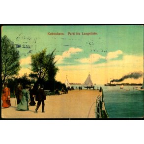 Kbenhavn - Parti fra Langelinie - Londoner Bazar u/n - Brugt