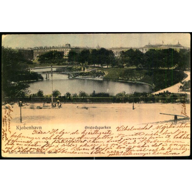 Kjbenhavn - rstedsparken - Dansk Billedforlag 73 - Brugt