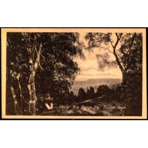 Udsigt fra Bangs H�j - Tisvildeleje Hegn - Poulsen u/n - Ubrugt