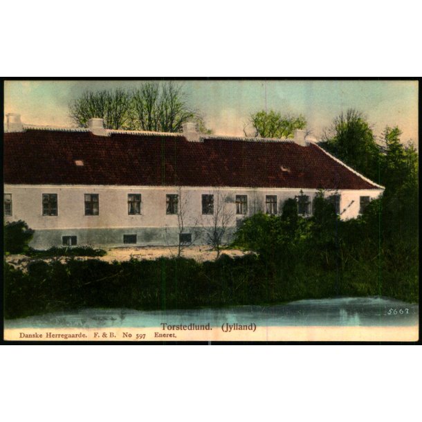 Torstedlund (Jylland) - Danske Herregaarde  F&B 597 - Ubrugt