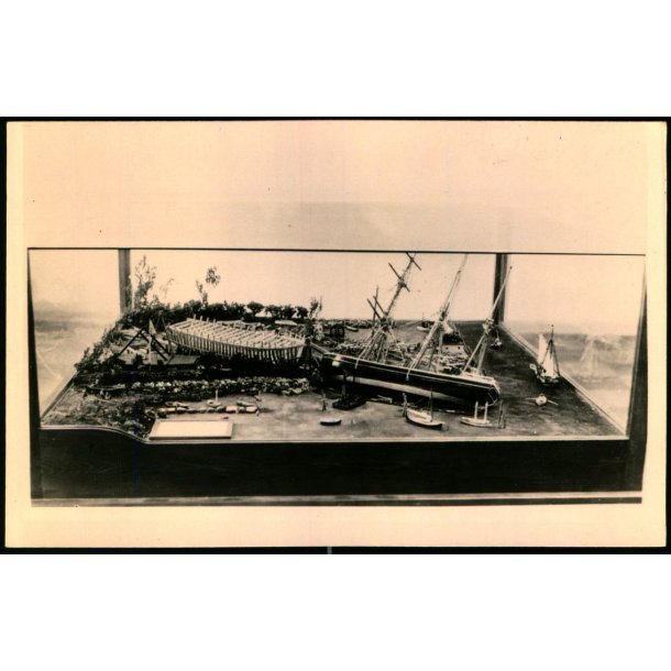 H.C. Christensens Tr�skibsv�rft omkr. 1900 - Matstal Museum u/n - Ubrugt