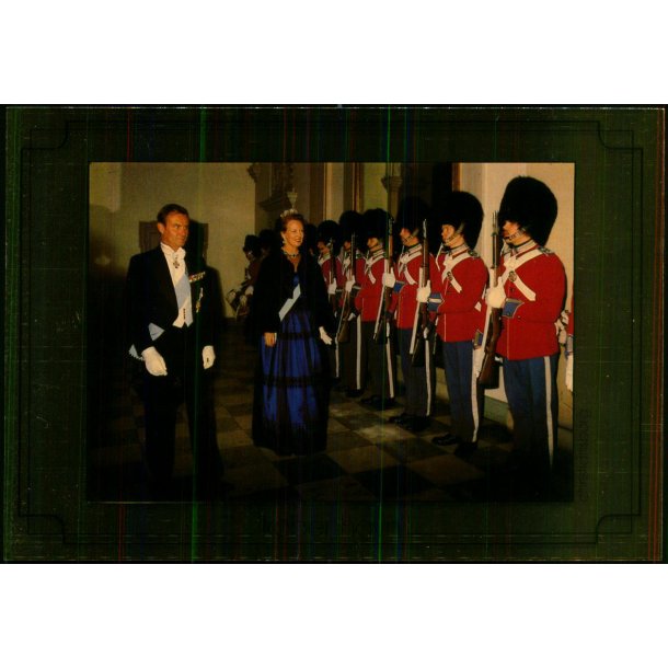 Dronning Margrethe og Prins Henrik - Christiansborg - Grnlund 159 - Ubrugt