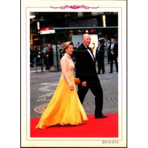 Kong Harald og Dronning Sonja - dkroyalpress u/n - 12x17 cm. - Ubrugt