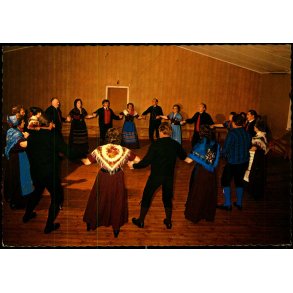 Frske Folkedansere - Stempel Fra Frerne - Poststempel 23 - 7 - 79 - Brugt