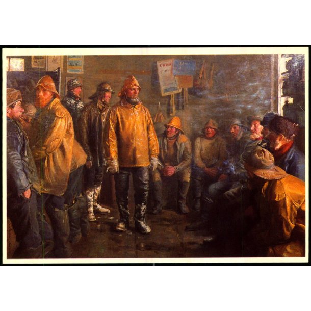 M. Anker - I kbmandens bod en vinterdag  - Skagen Museum  2072 - Ubrugt