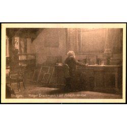 Skagen - Holger Drachmann i sit Arbejdsv�relse - Schjeldes u/n - Ubrugt