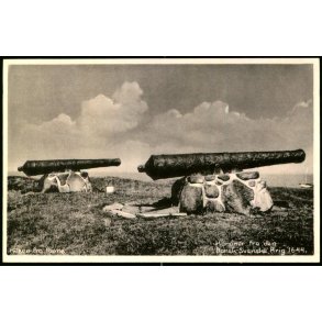 Hilsen fra R�m� - Kanoner fra den Danske - Svenske krig 1644 - Chr. H. Bundsen 91304