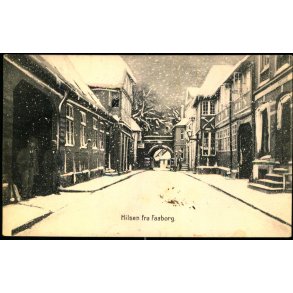 Hilsen fra Faaborg - C. St. 4278 - Brugt