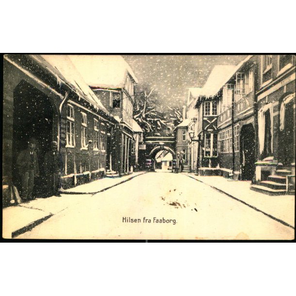 Hilsen fra Faaborg - C. St. 4278 - Brugt