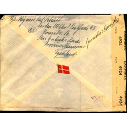  Efterkrigs Censurbrev fra Tyskland  24 - 9 - 47 - Til Nrre-Nebel