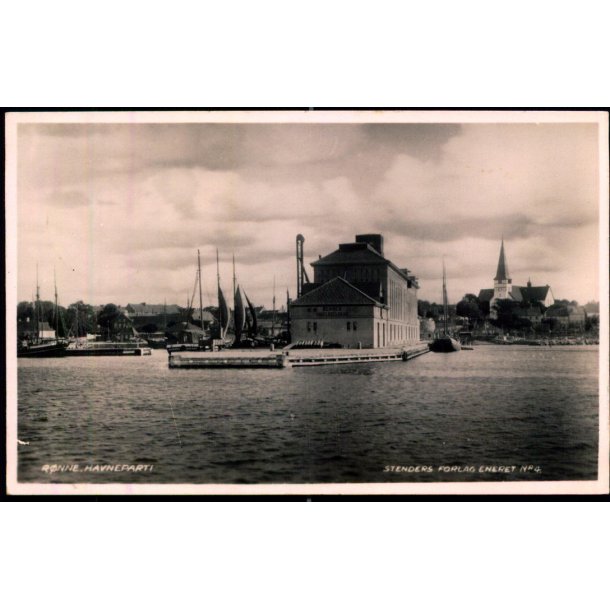 Rnne - Havneparti - Stender 4