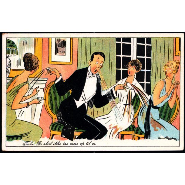 C.Rgind - Tak De skal ikke se mere op til os -  EDFPH 2612/5 - Ubrugt