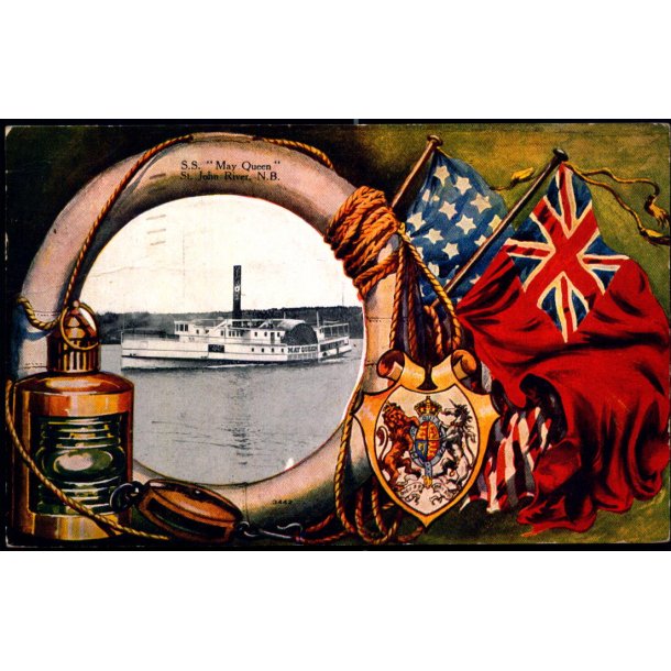 S/S "MAY QUEEN" - St. John River - u/n - Brugt