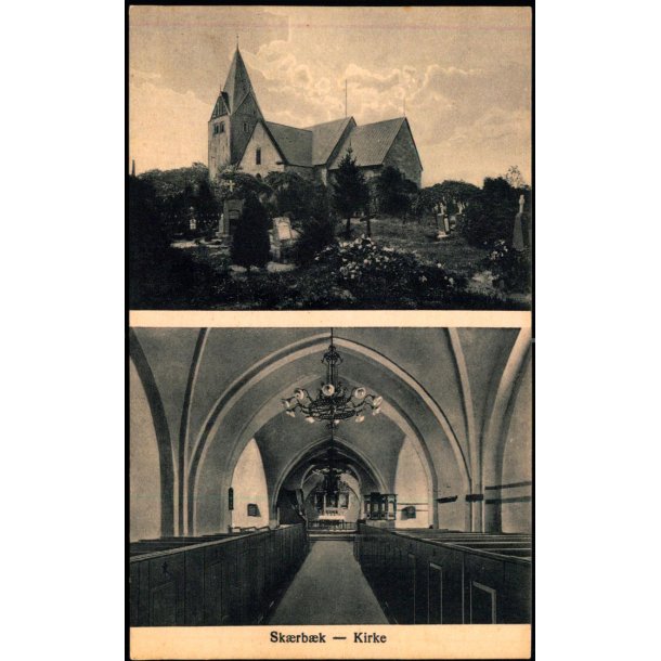 Sk�rb�k -  Kirke - Th. Gr�nlund 67 - Ubrugt