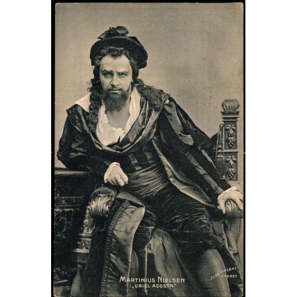 Martinius Nielsen i "Uriel Acosta"  - Alex Vincent 1405 - Brugt