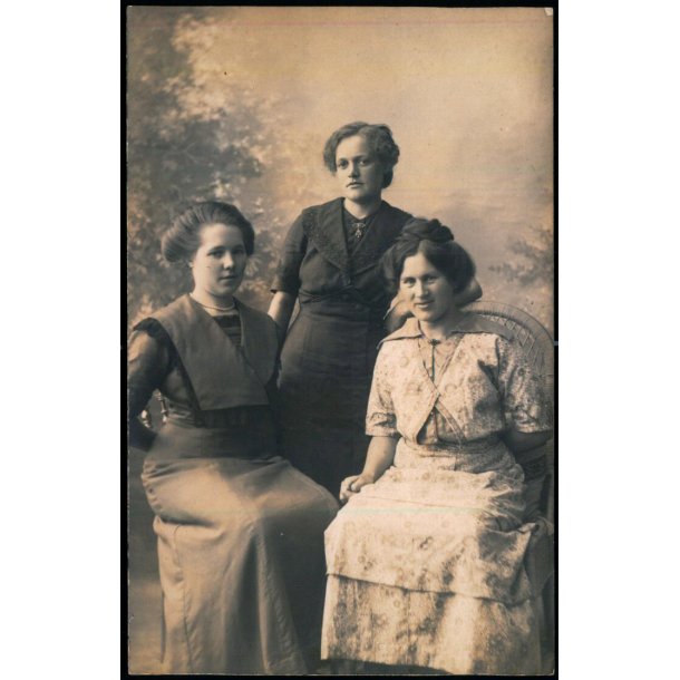 Fotokort Ukendt - Damer - Ubrugt