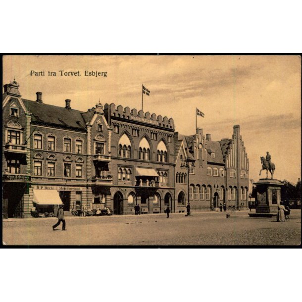 Parti af Torvet - Esbjerg - W.M.K. 4 - Brugt
