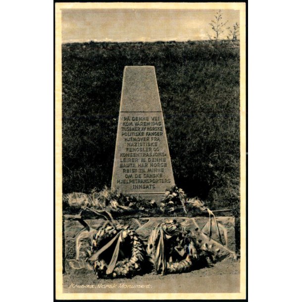 Krusaa - Norsk Monument - Karl Immig 13597 - Ubrugt