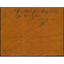 Perfin - Kbenhavns Kommune p Brev - Kbenhavns Skattevsen - Stemplet