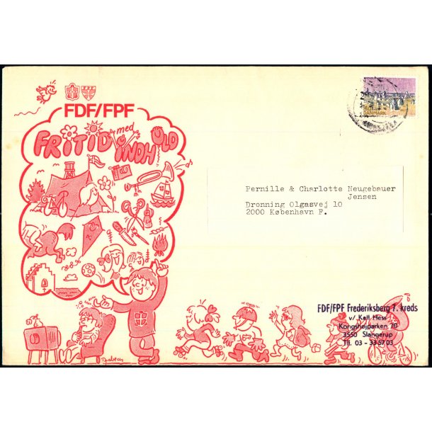 F.D.F./F.P.F. Kuvert - Brugt