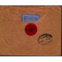 Luftpost Brev fra Sverige til Kenya - 23 - 9 - 35