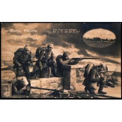 Feldpostkort - Flensburg 19 - 6 - 15 - Forside : Gloria - Viktoria