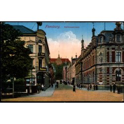  Feldpost - Flensburg   17 - 3 -16 - Til Apenrade  - Billedside : Flensburg