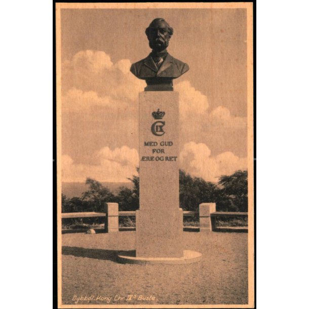 Dybb�l - Kong Chr. IXs Buste - Netzler Eftrf. 26  - Ubrugt