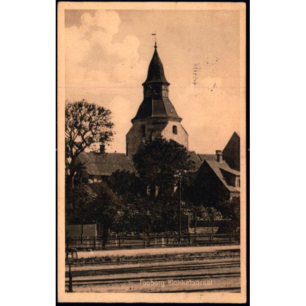 Faaborg - Klokketaarnet - C.C.U. Johnsens Bogh. 56791 - Brugt