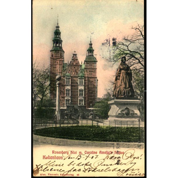 Kbenhavn - Rosenborg Slot m. Caroline Amalies Statue - Alex Vincent 46
