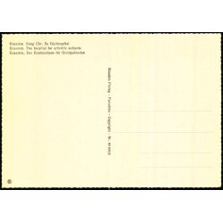 Graasten - Kong Chr.Xs Gigthospital - Stender 49 807/6 - Ubrugt