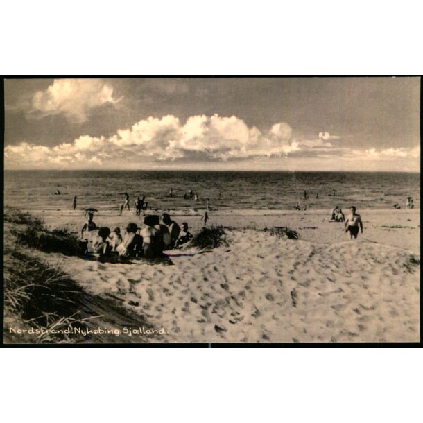 Nordstrand - Nyk�bing Sj�lland - Gunnar Rasmussens Bogh. 96988 - Ubrugt