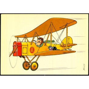 Buus - Postflyver - Nr. 18 - Ubrugt