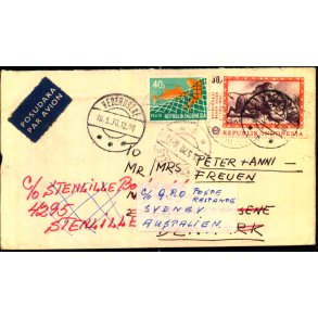 Luftpostbrev fra Indonesien 16 - 5 - 70