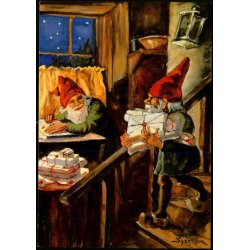 Jenny Nystrm - God Jul - Gott Nytt r - Eliasson u/n - Brugt