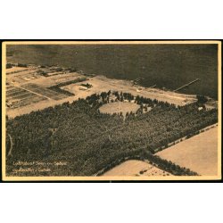 S�en med S�bad og Pavillon i Sunds - Luftfoto T. Frandsen Papir 86884 - Ubrugt