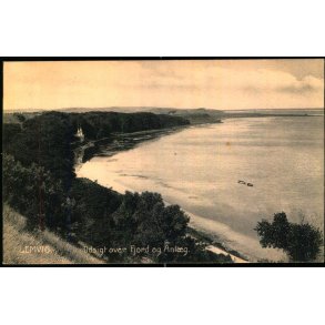 Lemvig - Udsigt over Fjord og Anl�g - C.F. u/n - Ubrugt