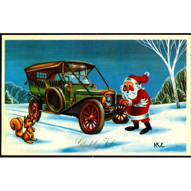 K.V. Larsen - Gldelig Jul - Rudolf Olsen u/n - Brugt