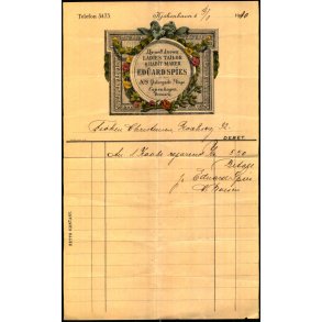 Ladies Tailor - Eduard Spies - K�benhavn  - 1910