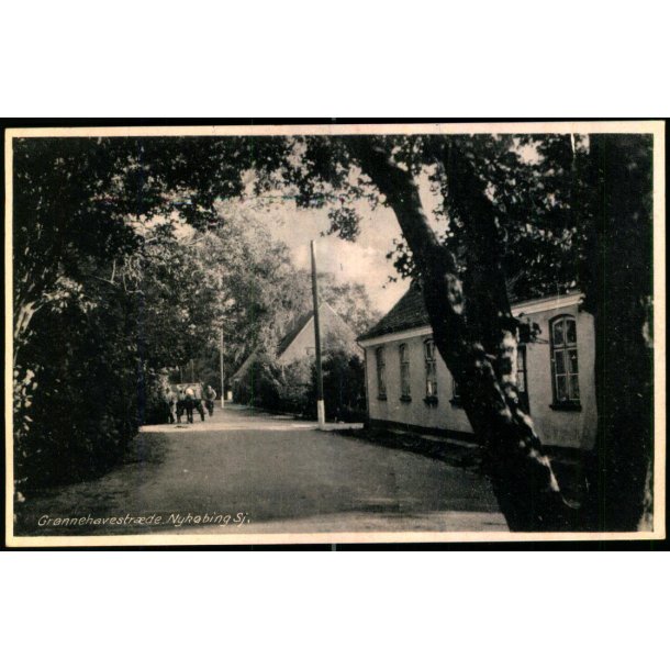 Gr�nnehavestr�de - Nyk�bing Sj. - Poul Helms Bogh. 88584 - Ubrugt