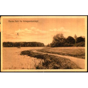 Maribo - Parti fra Kirkegaardsanl�get - Stender  38982 - Brugt