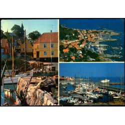 Bornholm - Gudhjem Havn, sprngt ind i klipperne - Gornitzka 102 - Brugt