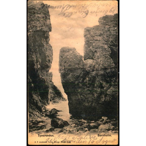 Bornholm - Tyverenden - H.P. Jacobsen 614 - Brugt