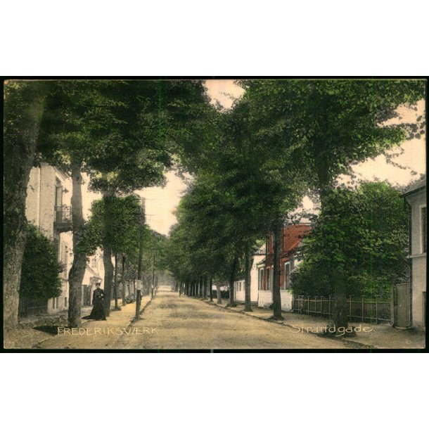 Frederiksv�rk - Strandgade - Albert Jensens Bogh. 7045 - Brugt
