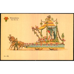 Blomsterkorso - Den lille Ole - A. J. 58 - Ubrugt 