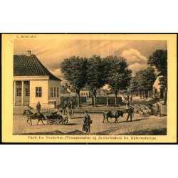 C. Bayer - Parti fra Vesterport (Trommesalen og Acsiceboden) fra Halvtredserne -   A. Vincent 23 - U