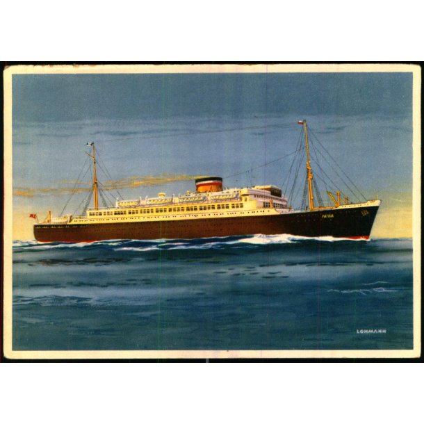 Patria - Hamburg - Amerika Line - u/n - Brugt