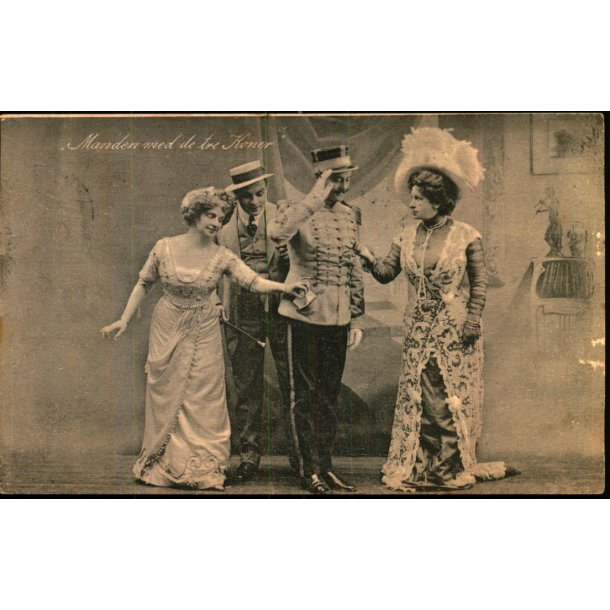 Manden med de tre Koner - Alex Vincent 1723 - Brugt